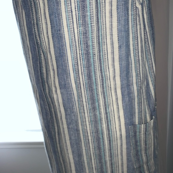 New tags CREMIEUX. Linen shift dress Women’s size Medium 10 - Picture 2 of 8